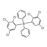 Diphenylbis(2,3,5-trichlorophenyl)silane
