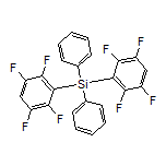 Diphenylbis(2,3,5,6-tetrafluorophenyl)silane