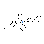 Bis(4-cyclohexylphenyl)diphenylsilane