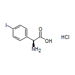 (S)-2-Amino-2-(4-iodophenyl)acetic Acid Hydrochloride