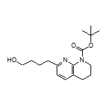 4-(8-Boc-5,6,7,8-tetrahydro-1,8-naphthyridin-2-yl)-1-butanol