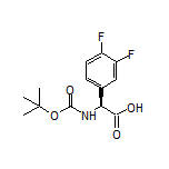 (S)-2-(Boc-amino)-2-(3,4-difluorophenyl)acetic Acid