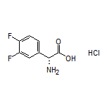 (R)-2-Amino-2-(3,4-difluorophenyl)acetic Acid Hydrochloride