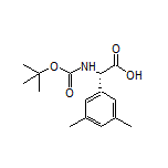 (S)-2-(Boc-amino)-2-(3,5-dimethylphenyl)acetic Acid