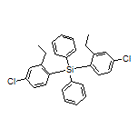 Bis(4-chloro-2-ethylphenyl)diphenylsilane