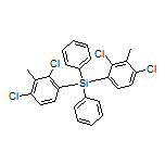 Bis(2,4-dichloro-3-methylphenyl)diphenylsilane