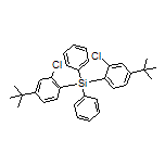Bis[4-(tert-butyl)-2-chlorophenyl]diphenylsilane