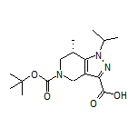 (S)-5-Boc-1-isopropyl-7-methyl-4,5,6,7-tetrahydro-1H-pyrazolo[4,3-c]pyridine-3-carboxylic Acid