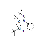 (S)-5-[(tert-Butyldimethylsilyl)oxy]cyclopent-1-ene-1-boronic Acid Pinacol Ester