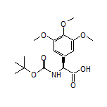 (S)-2-(Boc-amino)-2-(3,4,5-trimethoxyphenyl)acetic Acid