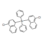 Bis(4-chloronaphthalen-1-yl)diphenylsilane