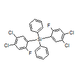 Bis(4,5-dichloro-2-fluorophenyl)diphenylsilane