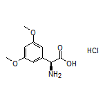 (S)-2-Amino-2-(3,5-dimethoxyphenyl)acetic Acid Hydrochloride