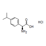 (S)-2-Amino-2-(4-isopropylphenyl)acetic Acid Hydrochloride