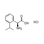(S)-2-Amino-2-(2-isopropylphenyl)acetic Acid Hydrochloride
