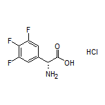 (R)-2-Amino-2-(3,4,5-trifluorophenyl)acetic Acid Hydrochloride