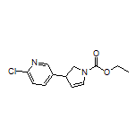 Ethyl 3-(6-Chloropyridin-3-yl)-2,3-dihydro-1H-pyrrole-1-carboxylate