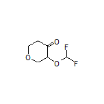 3-(Difluoromethoxy)dihydro-2H-pyran-4(3H)-one