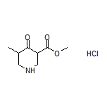 Methyl 5-Methyl-4-oxopiperidine-3-carboxylate Hydrochloride