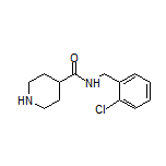 N-(2-Chlorobenzyl)piperidine-4-carboxamide