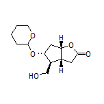 (3aR,4S,5R,6aS)-4-(Hydroxymethyl)-5-[(tetrahydro-2H-pyran-2-yl)oxy]hexahydro-2H-cyclopenta[b]furan-2-one