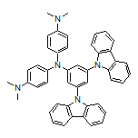 N1-[3,5-Di(9H-carbazol-9-yl)phenyl]-N1-[4-(dimethylamino)phenyl]-N4,N4-dimethylbenzene-1,4-diamine