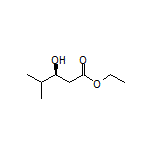 Ethyl (S)-3-Hydroxy-4-methylpentanoate