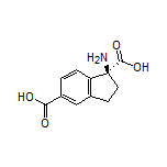 (S)-1-Aminoindane-1,5-dicarboxylic Acid