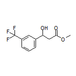 Methyl 3-Hydroxy-3-[3-(trifluoromethyl)phenyl]propanoate