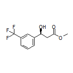 Methyl (S)-3-Hydroxy-3-[3-(trifluoromethyl)phenyl]propanoate