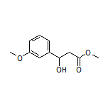 Methyl 3-Hydroxy-3-(3-methoxyphenyl)propanoate