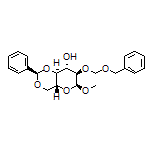 (2R,4aR,6S,7R,8S,8aS)-7-[(Benzyloxy)methoxy]-6-methoxy-2-phenylhexahydropyrano[3,2-d][1,3]dioxin-8-ol