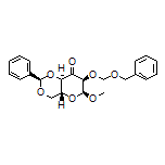 (2R,4aR,6S,7S,8aR)-7-[(Benzyloxy)methoxy]-6-methoxy-2-phenyltetrahydropyrano[3,2-d][1,3]dioxin-8(4H)-one
