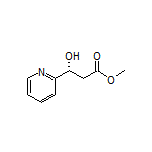 Methyl (R)-3-Hydroxy-3-(2-pyridyl)propanoate