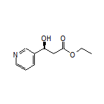 Ethyl (S)-3-Hydroxy-3-(3-pyridyl)propanoate