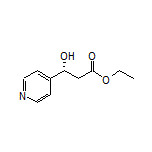 Ethyl (R)-3-Hydroxy-3-(4-pyridyl)propanoate