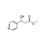 Methyl 3-Hydroxy-3-(4-pyridyl)propanoate