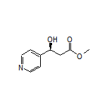 Methyl (S)-3-Hydroxy-3-(4-pyridyl)propanoate