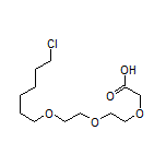 Cl-C6-PEG2-O-CH2COOH