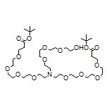 N-(Hydroxy-PEG3)-N-bis(PEG4-Boc)