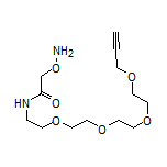 Aminooxy-amido-PEG4-propargyl