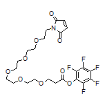 Mal-PEG5-PFP ester