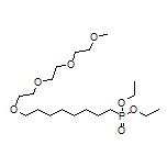 m-PEG4-(CH2)8-phosphonic acid ethyl ester