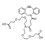 N-DBCO-N-bis(PEG2-acid)
