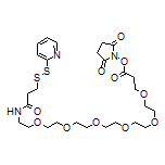 SPDP-PEG6-NHS ester