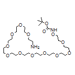 t-Boc-Aminooxy-PEG11-amine