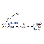 N-(Propargyl-PEG4)-biocytin