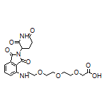 Pomalidomide-NH-PEG3-CH2COOH