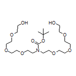 N-Boc-N-bis(PEG3-OH)