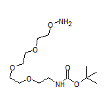 Aminooxy-PEG3-NHBoc